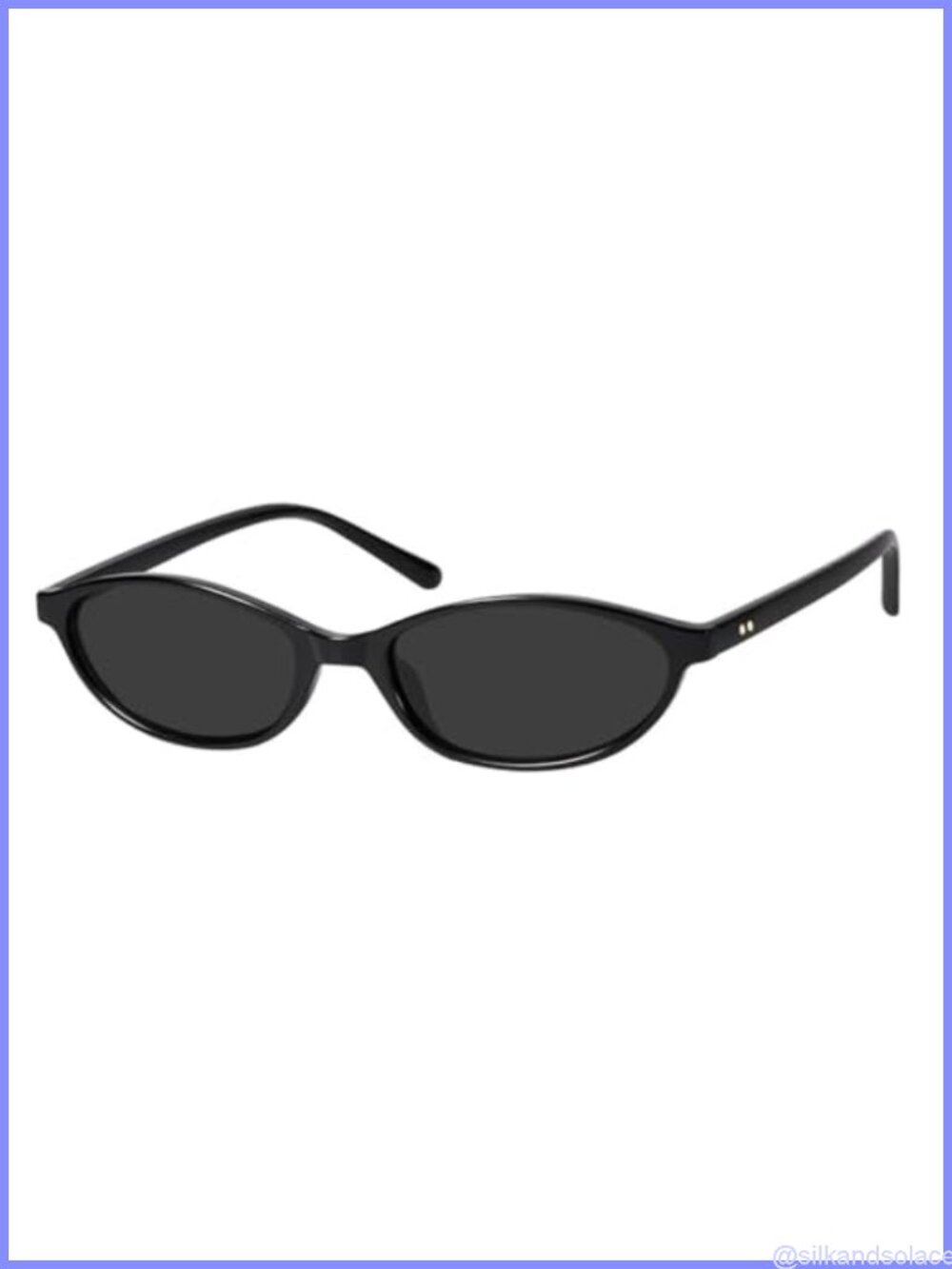 Oval Cat Eye Women Sunglasses UV400 Retro Y2K Travel Beach